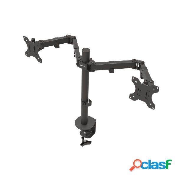 Klip Xtreme Soporte de Escritorio para 2 Monitores13" - 32",