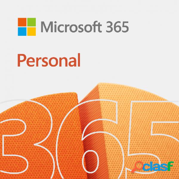 Microsoft 365 Personal, 32/64-bit, 1 Usuario, 5