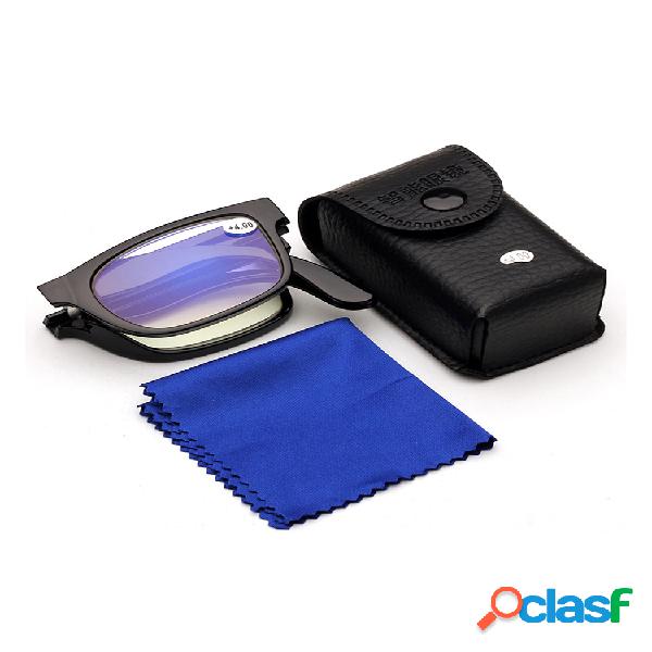Mujer Hombre Plegable Polarizado Alto Rígido Lectura Gafas