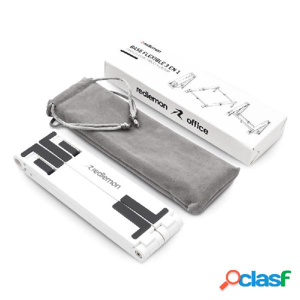 Redlemon Soporte para Smartphone/Tablet/Laptop, Negro/Blanco