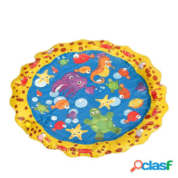 Splash Pad 39 Inches Sprinkle and Splash Play Mat Rociador