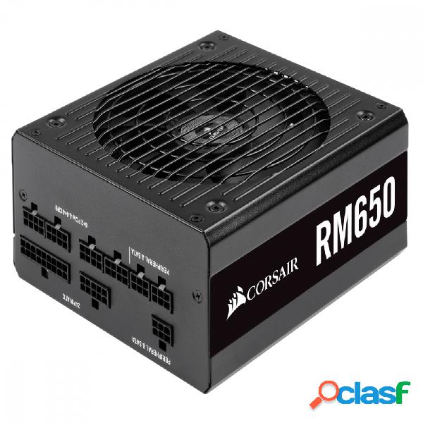 Fuente de Poder Corsair RM650 80 PLUS Gold, ATX, 135mm, 650W