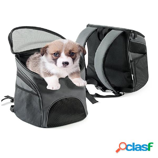 Pet Carrier Premium Travel al aire libre Mochila de malla