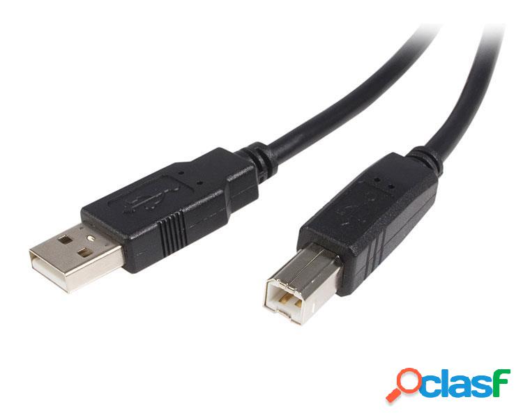StarTech.com Cable para Impresora USB A Macho - USB B Macho,