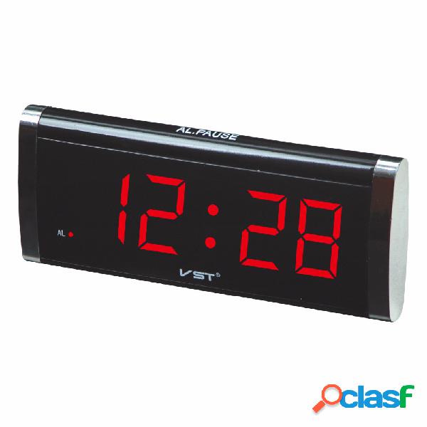 VST730 1.4 pulgadas LED reloj de mesa pantalla grande reloj