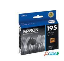 Cartucho Epson 195 Negro, 130 Páginas