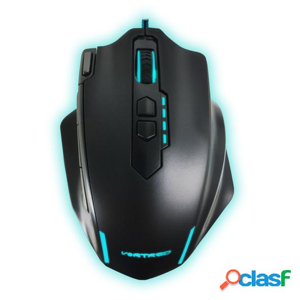 Mouse Gamer Ergonómico Vortred Óptico Dominion,