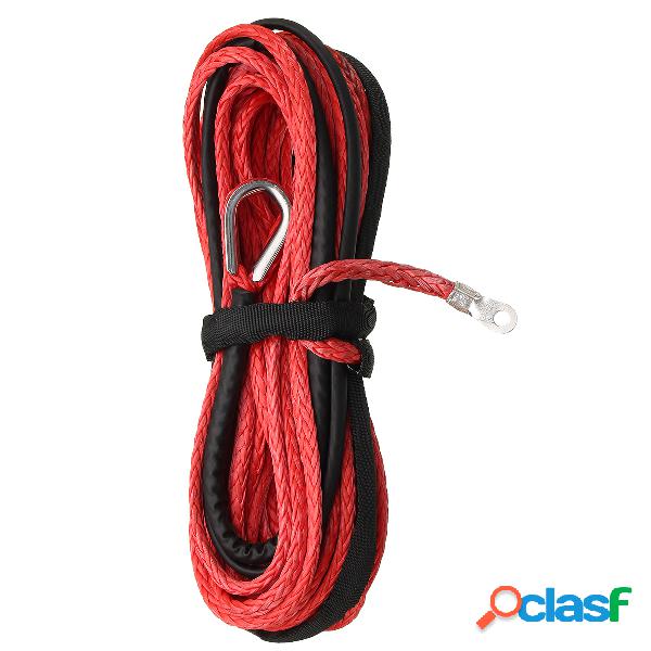 15m Coche Cable de línea de cabrestante sintético para
