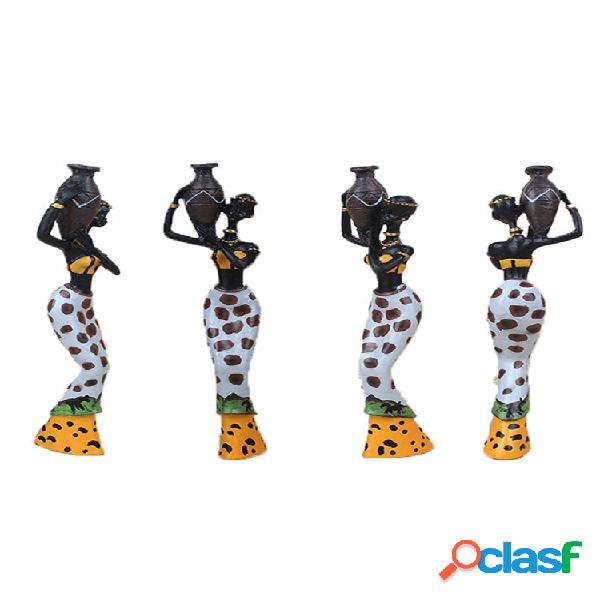 3 piezas de muñecas exóticas artesanías de resina