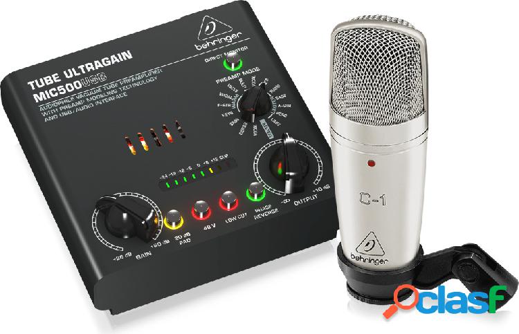 Behringer Sistema de Grabación VOICE STUDIO, incluye