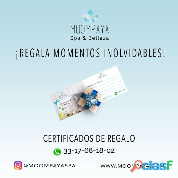 Certificado de Regalo Spa en Guadalajara | Regalos