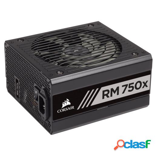 Fuente de Poder Corsair RM750x 80 PLUS Gold, 20+4 pin ATX,