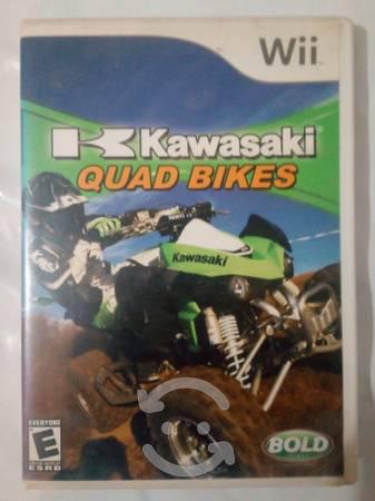 JUEGO ORIGINAL PARA Wii Kawasaki quad bikes como n