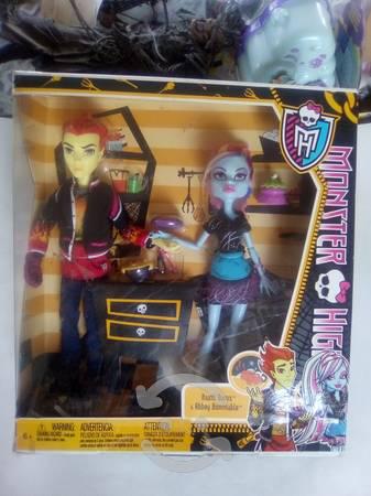 Monster high heat burns y Abbey Bominable