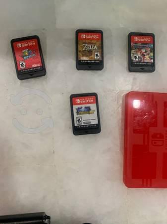 Nintendo Switch con 4 juegos excelentes