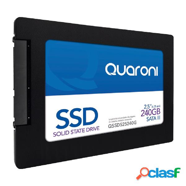 SSD Quaroni QSSDS25240G, 240GB, SATA III, 2.5"