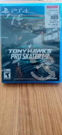 TONY HAWK PRO SKATER 1 2 PS4