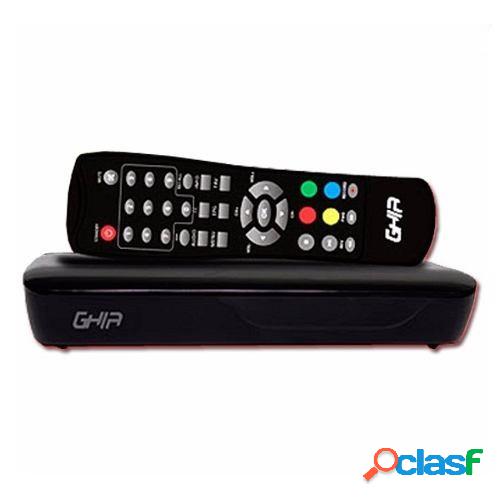 Ghia Sintonizador de TV GAC-002, USB, Negro