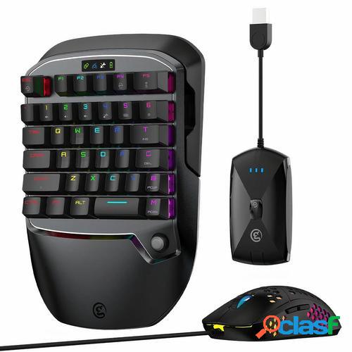 Kit Gamer de Teclado y Mouse Binden VX2, Inalámbrico, USB,
