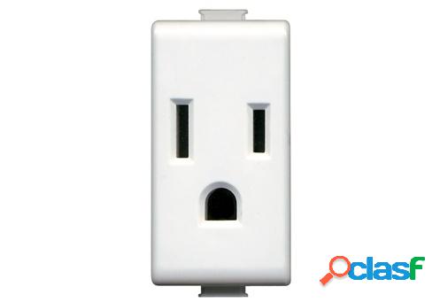 Bticino Caja para Pared QZ5028T, 1 Puerto, Blanco
