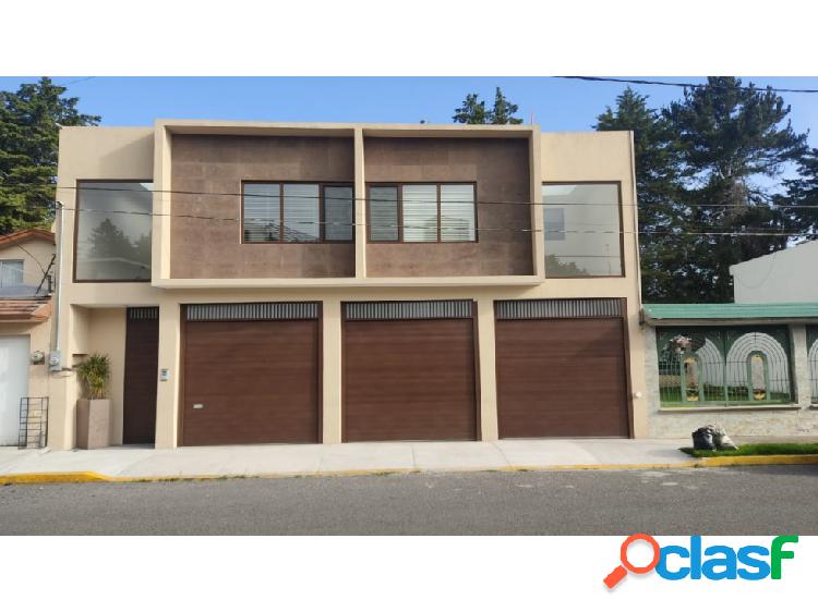 Residencia en venta totalmente nueva, San Carlos, Toluca.