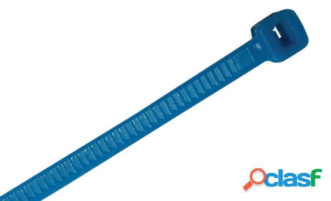 Thorsman Cintillo de Nylon TH-300, 30cm, Azul, 100 Piezas