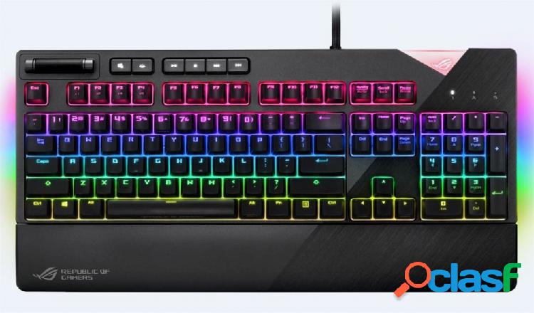 Teclado Gamer ASUS XA01 ROG Strix Flare RGB, Teclado