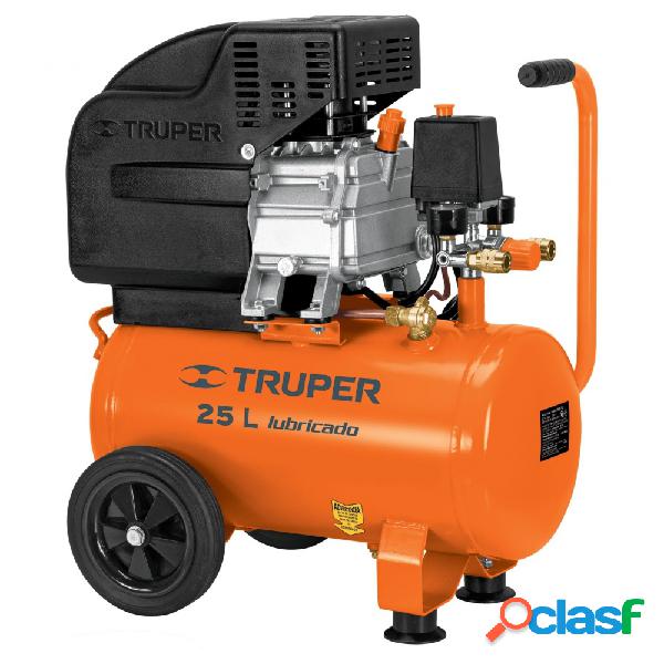 Truper Compresor de Aire Horizontal COMP-25LT, 25L, 3HP,