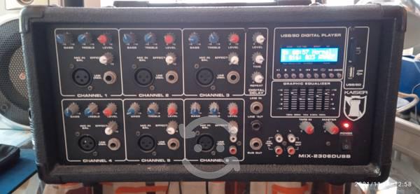 Amplificador KAISER Mix-2306DUSB