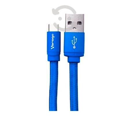 Cable USB Tipo C carga rapida USB Macho 1m Azul En