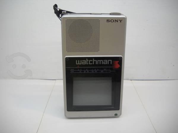 tv vintage sony walkmanFd-40 entrada audio video