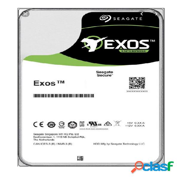 Disco Duro para Servidor Seagate Exos X16 14TB SATA III