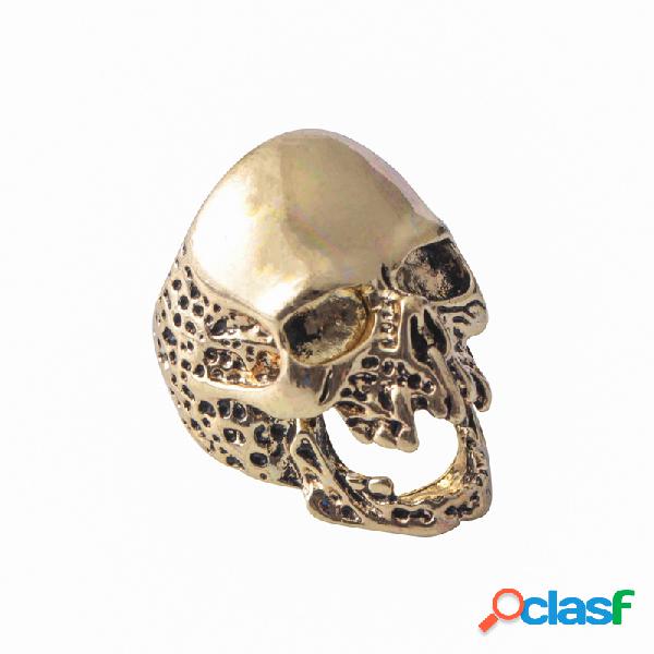 Punk Finger Rings Irregular Rugged Skull Finger Rings