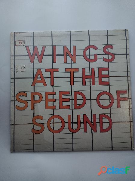 Vinilo Wngs At The Speed Of Sound 1976 USA