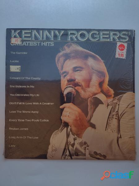Vinilo Kenny Rogers' Greatest Hits 1980 USA