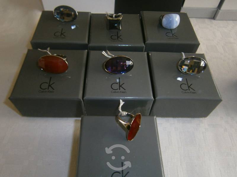anillos nuevos y originales CK- CALVIN KLEIN