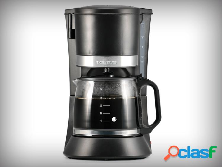 Taurus Cafetera Coffeemax, 12 Tazas, 1.2 Litros, Negro