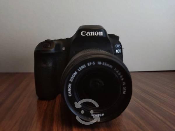 Canon EOS Kit 80D + 3 Lente Punto Blanca