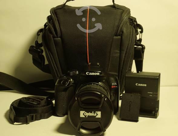 Canon Rebel T6 con lente 85mm f1.8