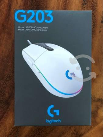 G203 Lightsync Gaming Mouse - Color Blanco