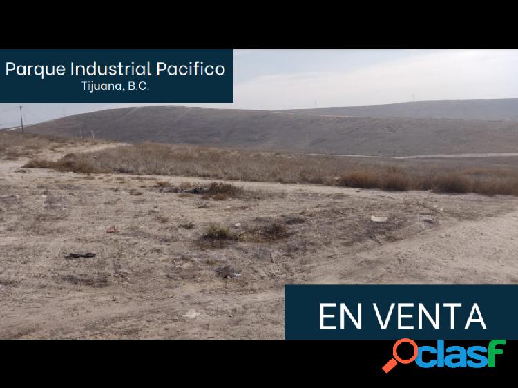 Terreno en Venta Parque Industrial Pacífico Tijuana BC