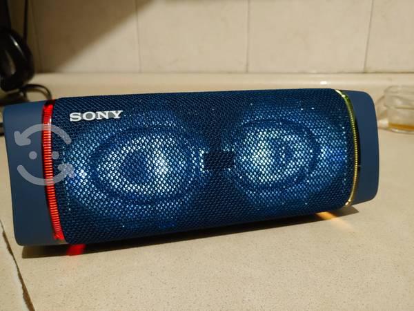 bocina portátil Bluetooth Sony SRS-XB33 azul