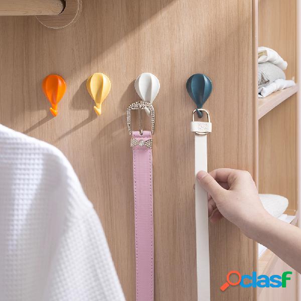8 piezas Globo ganchos de forma para colgar en la pared