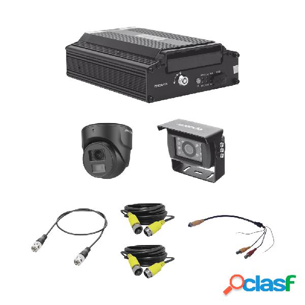 Epcom Kit de Vigilancia XMR401AHDSKIT de 3 Cámaras y 4