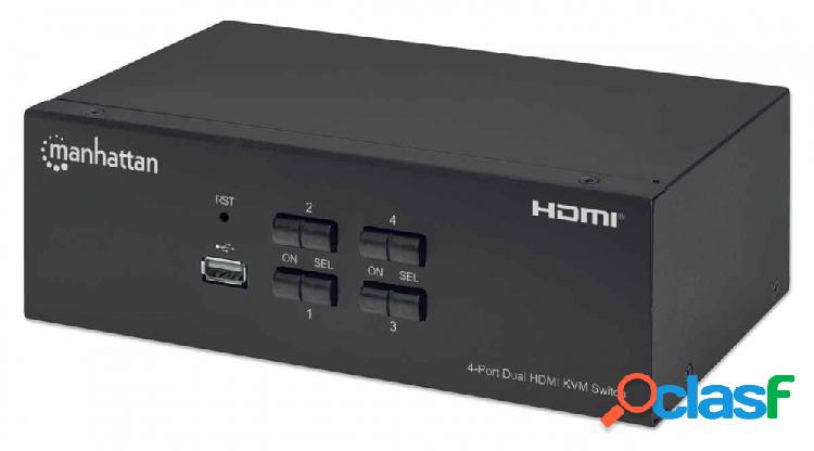Manhattan Switch KVM 153539, 6x USB, 8x HDMI