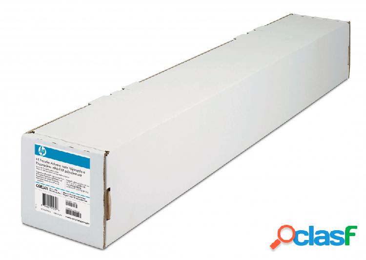 HP Rollo de Papel Adhesivo C0F19A Mate 36" x 75´, Blanco, 2