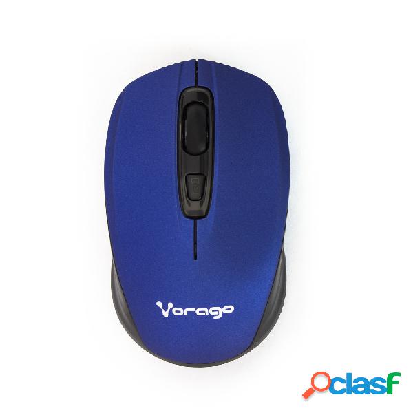 Mouse Vorago Óptico MO-305, Inalámbrico, USB, 2400DPI,