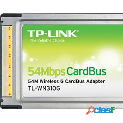 TP-Link Tarjeta ExpressCard TL-WN310G, Inalámbrico, 54