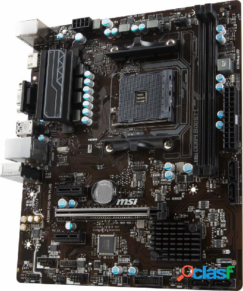 Tarjeta Madre MSI microATX A320M PRO-VH PLUS, S-AM4, AMD