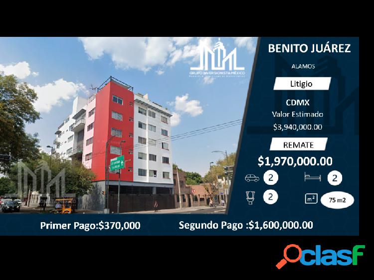 Departamento en Oferta Del Valle Norte $1,970,000.00